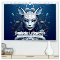 Bionische Lebewesen - Von der Natur inspirierte Menschen der Zukunft (hochwertiger Premium Wandkalender 2027 DIN A2 quer), Kunstdruck in Hochglanz