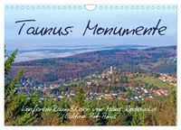 Taunus: Monumente (Wandkalender 2027 DIN A4 quer), CALVENDO Monatskalender