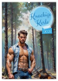 Knackige Kerle (Wandkalender 2027 DIN A2 hoch), CALVENDO Monatskalender