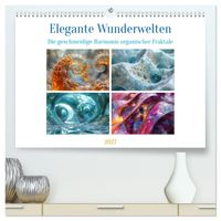 Elegante Wunderwelten (hochwertiger Premium Wandkalender 2027 DIN A2 quer), Kunstdruck in Hochglanz