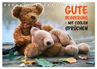 Gute Besserung - mit coolen Sprüchen (Tischkalender 2027 DIN A5 quer), CALVENDO Monatskalender