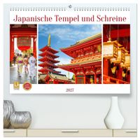 Japanische Tempel und Schreine (hochwertiger Premium Wandkalender 2027 DIN A2 quer), Kunstdruck in Hochglanz