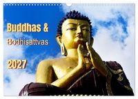 Buddhas & Bhodisattvas (Wandkalender 2027 DIN A3 quer), CALVENDO Monatskalender