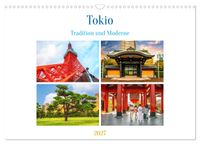 Tokio - Tradition und Moderne (Wandkalender 2027 DIN A3 quer), CALVENDO Monatskalender