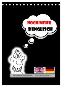 Noch mehr DENGLISCH (Tischkalender 2027 DIN A5 hoch), CALVENDO Monatskalender
