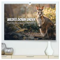 Wildes Down Under: Tiere des Australischen Kontinents (hochwertiger Premium Wandkalender 2027 DIN A2 quer), Kunstdruck in Hochglanz
