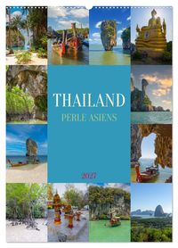 Thailand - Perle Asiens (Wandkalender 2027 DIN A2 hoch), CALVENDO Monatskalender