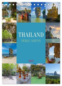 Thailand - Perle Asiens (Tischkalender 2027 DIN A5 hoch), CALVENDO Monatskalender