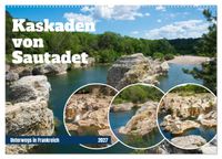 Kaskaden von Sautadet (Wandkalender 2027 DIN A2 quer), CALVENDO Monatskalender