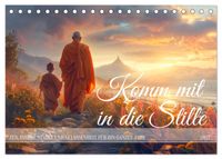 Komm mit in die Stille (Tischkalender 2027 DIN A5 quer), CALVENDO Monatskalender
