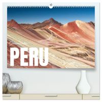 Geheimnisvolles Peru (hochwertiger Premium Wandkalender 2027 DIN A2 quer), Kunstdruck in Hochglanz