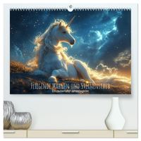 Fliegende Mähnen und Sternenstaub - Ein zauberhafter Jahresbegleiter (hochwertiger Premium Wandkalender 2027 DIN A2 quer), Kunstdruck in Hochglanz