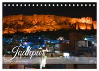 Jodhpur: Die blaue Stadt in Indien (Tischkalender 2027 DIN A5 quer), CALVENDO Monatskalender