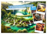 Faszinierende Welt: Eine Reise mit der Künstlichen Intelligenz an Magische Orte (Wandkalender 2027 DIN A3 quer), CALVENDO Monatskalender