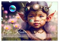 Elfen Kinder - Die zauberhafte Welt der kleinen Elfen (Wandkalender 2027 DIN A3 quer), CALVENDO Monatskalender