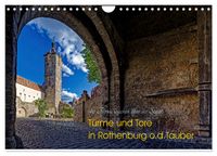Türme und Tore (Wandkalender 2027 DIN A4 quer), CALVENDO Monatskalender