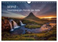 Island - Traumland am Rande der Arktis (Wandkalender 2027 DIN A4 quer), CALVENDO Monatskalender