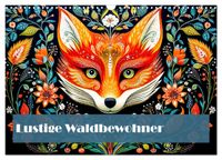 Lustige Waldtiere (Wandkalender 2027 DIN A3 quer), CALVENDO Monatskalender