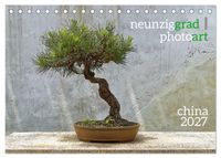 neunziggrad I photoart: china (Tischkalender 2027 DIN A5 quer), CALVENDO Monatskalender