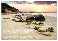 Neuseeland Trauminsel im Südpazifik (Tischkalender 2027 DIN A5 quer), CALVENDO Monatskalender