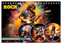 ROCK Spüre die grenzenlose Power (Tischkalender 2027 DIN A5 quer), CALVENDO Monatskalender