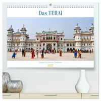 Das TERAI, Nepals fruchtbare Tiefebene (hochwertiger Premium Wandkalender 2027 DIN A2 quer), Kunstdruck in Hochglanz
