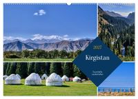 Kirgistan - Traumhafte Landschaften (Wandkalender 2027 DIN A2 quer), CALVENDO Monatskalender