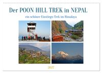 Der POON HILL TREK in NEPAL (Wandkalender 2027 DIN A2 quer), CALVENDO Monatskalender