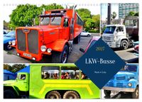 LKW-Busse - Made in Cuba (Wandkalender 2027 DIN A3 quer), CALVENDO Monatskalender