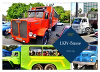 LKW-Busse - Made in Cuba (Wandkalender 2027 DIN A2 quer), CALVENDO Monatskalender