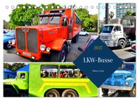 LKW-Busse - Made in Cuba (Tischkalender 2027 DIN A5 quer), CALVENDO Monatskalender