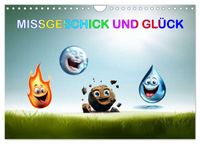 Missgeschick und Glück (Wandkalender 2027 DIN A4 quer), CALVENDO Monatskalender