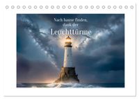 Nach Hause finden, die Leuchttürme (Tischkalender 2027 DIN A5 quer), CALVENDO Monatskalender