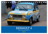 Renault 4 - Kultfahrzeug und Wegbegleiter (Tischkalender 2027 DIN A5 quer), CALVENDO Monatskalender