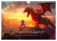 Drachentänzer - Bildgeschichten aus dem Mittelalter (Wandkalender 2027 DIN A4 quer), CALVENDO Monatskalender
