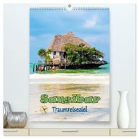 Sansibar - Traumreiseziel (hochwertiger Premium Wandkalender 2027 DIN A2 hoch), Kunstdruck in Hochglanz