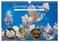 Zauberhafte Paradiesvögel (Wandkalender 2027 DIN A4 quer), CALVENDO Monatskalender