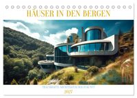 Häuser in den Bergen (Tischkalender 2027 DIN A5 quer), CALVENDO Monatskalender