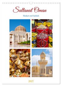 Sultanat Oman - Maskat und Salalah (Wandkalender 2027 DIN A3 hoch), CALVENDO Monatskalender