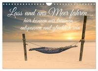 Lass uns ans Meer fahren (Wandkalender 2027 DIN A4 quer), CALVENDO Monatskalender