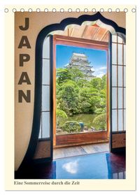 Japan - eine Sommerreise durch die Zeit (Tischkalender 2027 DIN A5 hoch), CALVENDO Monatskalender
