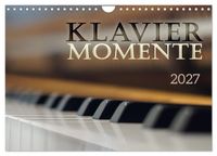 Klavier Momente (Wandkalender 2027 DIN A4 quer), CALVENDO Monatskalender