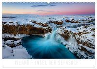 Island - Insel der Sehnsucht (Wandkalender 2027 DIN A2 quer), CALVENDO Monatskalender