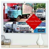 German Trucks - Deutsche LKW in Kuba (hochwertiger Premium Wandkalender 2027 DIN A2 quer), Kunstdruck in Hochglanz