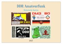 DDR Amateurfunk Historische Karten (Wandkalender 2027 DIN A2 quer), CALVENDO Monatskalender