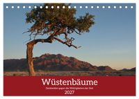 Wüstenbäume (Tischkalender 2027 DIN A5 quer), CALVENDO Monatskalender