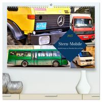 Stern-Mobile - Nutzfahrzeuge von Mercedes-Benz auf Kuba (hochwertiger Premium Wandkalender 2027 DIN A2 quer), Kunstdruck in Hochglanz