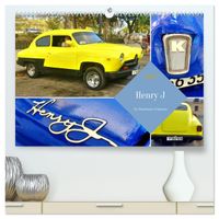 Henry J - Ein Amerikaner in Havanna (hochwertiger Premium Wandkalender 2027 DIN A2 quer), Kunstdruck in Hochglanz