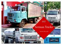 German Trucks - Deutsche LKW in Kuba (Wandkalender 2027 DIN A2 quer), CALVENDO Monatskalender