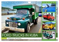 FORD TRUCKS IN KUBA - Veteranen der Strasse (Wandkalender 2027 DIN A4 quer), CALVENDO Monatskalender